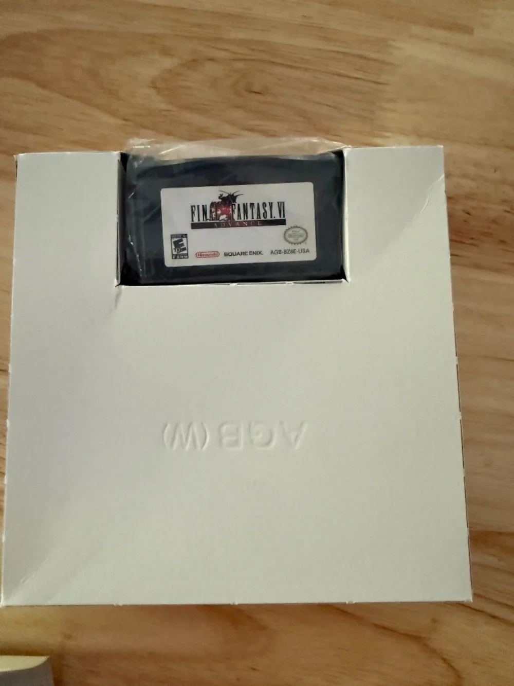 RARE CIB Final Fantasy VI Advance Game Boy Advance GBA DS Lite